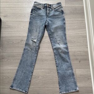 Express Light Blue Boot Cut Jeans